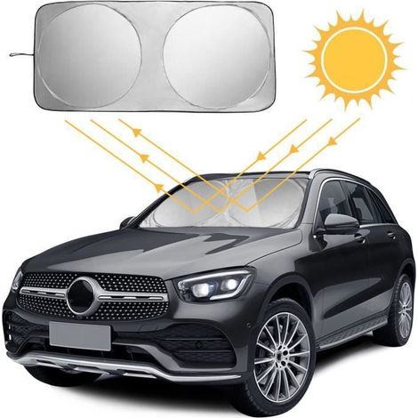 Pare Soleil Voiture - Non spcifi - 160x90cm - Anti UV - Pliable - Protection Pare-brise Avant PARE-SOLEIL (1/4)