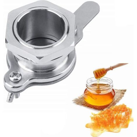 Honey Tap Stainless Steel Ball Tap Bee Honey Extractor Bucket Tap Bottling Equipment for Beekeeping Bee River Beekeeper (1/5)