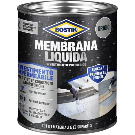 BOSTIK MEMBRANA LIQUIDA - GRIGIO KG 1