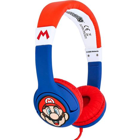 OTL Technologies Super Mario Blue Kopfhörer Kabelgebunden Kopfband Musik Mehrfarbig (1/3)