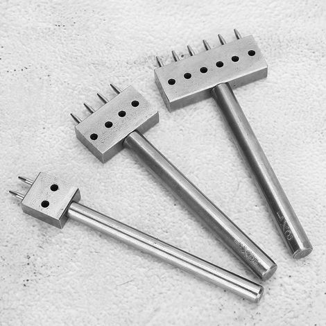 Outils de maroquinerie DIY, espacement de marquage rond de 8 mm
