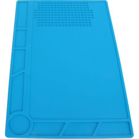 Tapis de soudure en silicone haute résistance à la température et bonne isolation thermique pour la réparation de téléphones portables et tablettes (1/5)