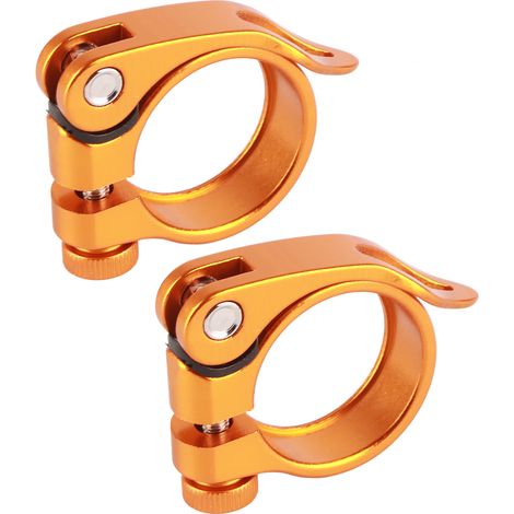 2-teiliges Schnellspann-Sattelclip-Set für Rennräder und Mountainbikes, 35-mm-Rohr und -Vorbau