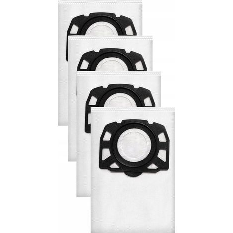 Bolsas sintéticas para aspiradora Karcher WD3 WD2 Plus SE 4001 - 4 unidades (1/4)