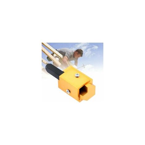 Ciseau d'angle gabarit bois pour charnière carrée, travail du bois – (1/5)