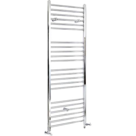 Hudson Reed Kent - Sèche-Serviettes Design Mixte Moderne Plat - Chromé - 160 cm x 40 cm