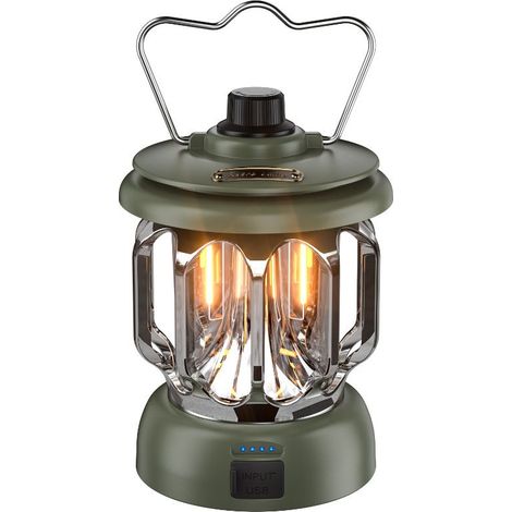 Lanterne de camping rétro rechargeable et étanche - YQ-Online Store