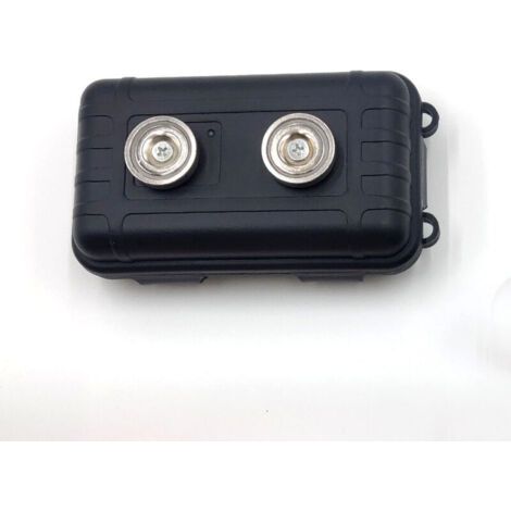 Porte-clés magnétique sous voiture, cachez une clé, porte-clés magnétique voiture, étanche, caché, étui pour clés voiture pour voyages plein air, boîte à clés magnétique pour véhicules sous voiture