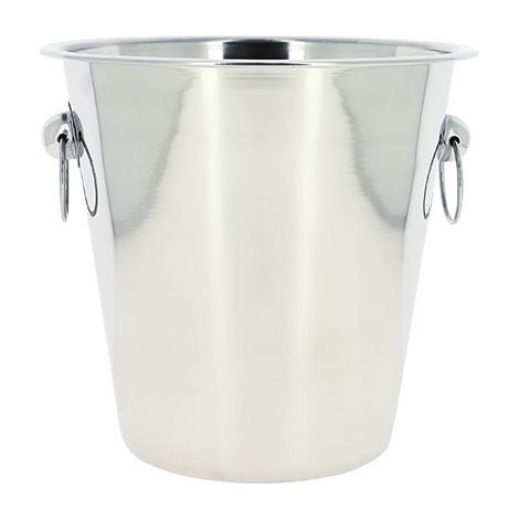 Seau à champagne et vin - inox - 6 litres