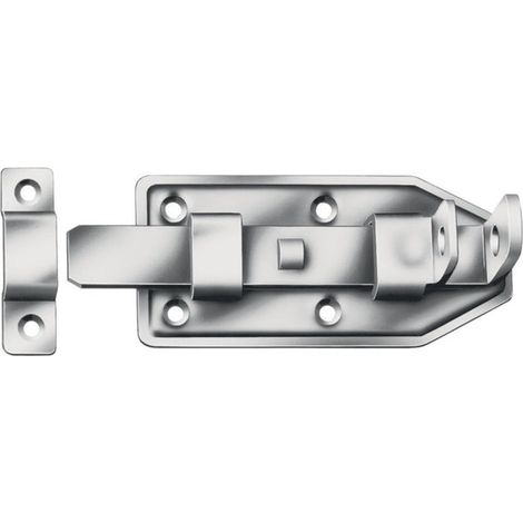 Perno de cerradura de puerta L.120mm An.56mm STA azul galvanizado con presilla VORMANN (Por 10)
