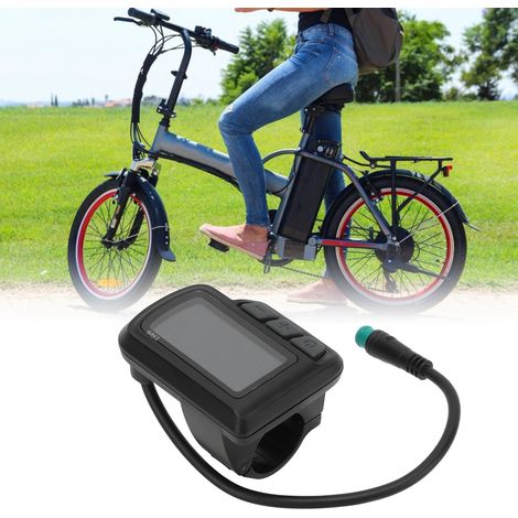 Compteur LCD EN06 pour Vélo Électrique avec USB, Affichage Vitesse, Étanche pour VTT et Scooter
