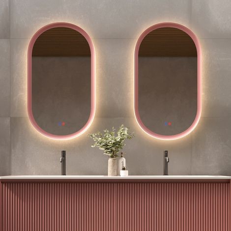 espejo de baño con luz LED