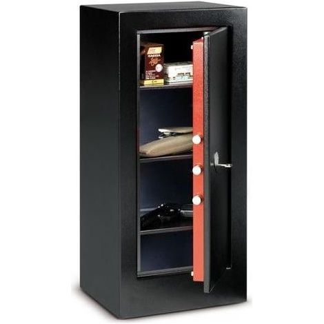 Cassaforte Armadio Blindato Con Chiave A Doppia Mappa Home Safe Hs-20 Technomax (1/9)
