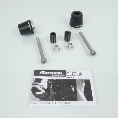 Tampon pare carter Radikal pour moto Suzuki GSR 750 après 2011 (1/3)