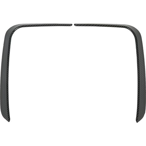 Paire de spoilers arrière pour voiture, angles arrondis lisses, remplacement pour X3 G01 M Pack 2022+, style fibre de carbone (1/5)