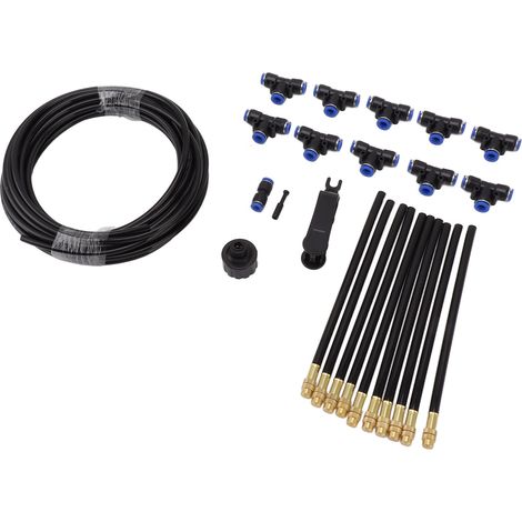 Arroseur de surface avec buse orientable flexible 360° pour serre et plantes extérieur, norme UE (1/5)