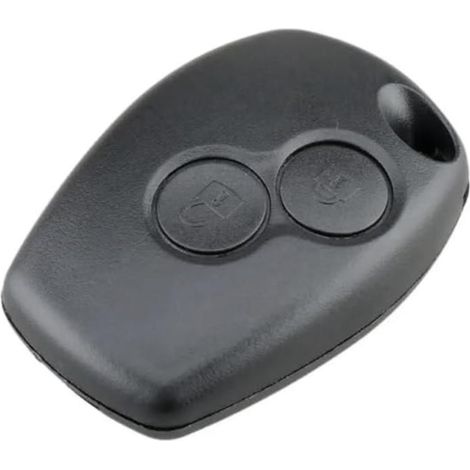 Boîtier clé 2 boutons sans lame pour Renault Dacia - Compatible Logan/Sandero/Duster/Lodgy, coque NE72