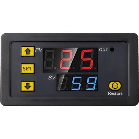 Module relais de minuterie numérique programmable DC 24V 20A avec (1/4)
