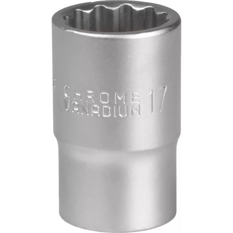 MJW Steckschlüsseleinsatz 1/2" 12-kant 17 mm