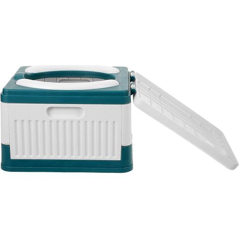Toilettes pliables portables à usage quotidien pour les voyages, disponibles en plusieurs couleurs. (1/5)