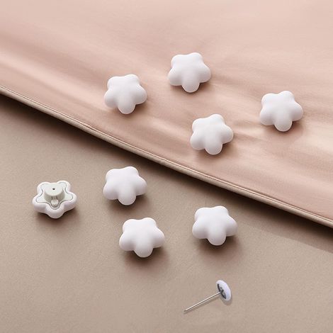 30-teiliges Set aus Bettdeckenclips, Quiltclips und Gardinenclips – ein preiswertes Set, das als Bettdeckenclips, Gardinenclips oder Aufhängeclips oder zur Befestigung von Polstermöbeln verwendet werd (1/5)