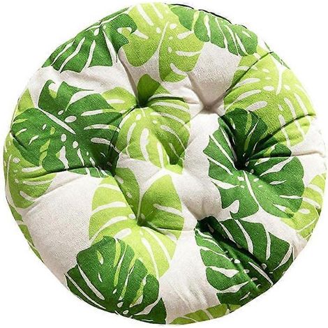 Coussin rond souple de style bohème vctops pour chaise, coussin d'assise pour patio ou maison, diamètre de la feuille : 40 cm (1/5)