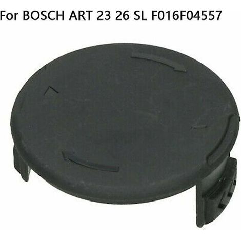 Trimmer-Spulenabdeckung für Bosch Art 23 26 Sl Freischneider-Linienkappenbasis F016f04557 Ersatz-Spulenabdeckungskappe Schwarz