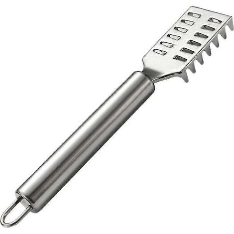 Écailleur/couteau à poisson avec manche en acier inoxydable, outil de nettoyage du poisson, 1 pièce (1/3)