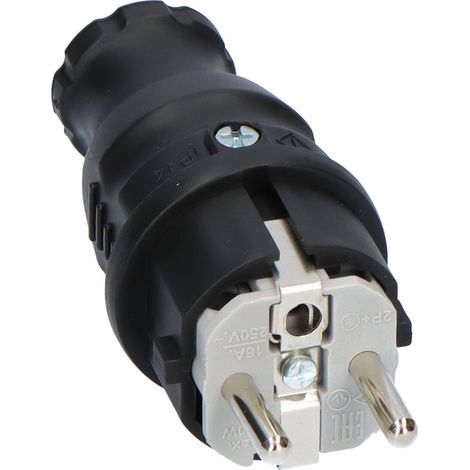Tapón de goma Nova negro online (1/2)