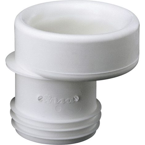 Siamp – Raccord radiateur excentré en Eva – Manchette WC femelle mâle – Pour espaces confinés – Installation facile et rapide