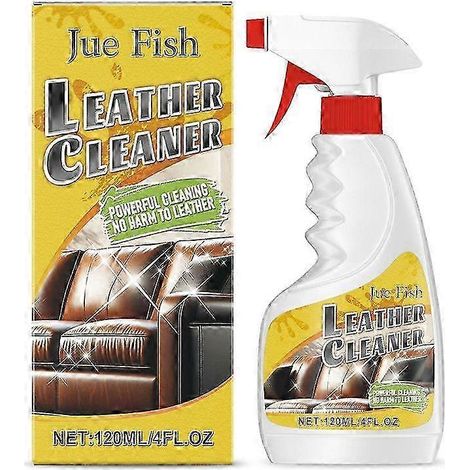 Nettoyant pour cuir 120 ml, détachant puissant pour tous types de cuir, facile et rapide à utiliser (1/5)