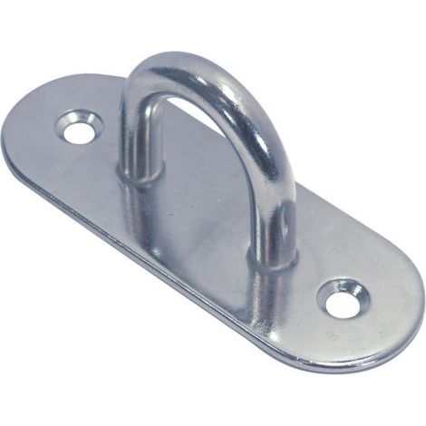 Pontet à platine OVALE 100X36 Inox A2 (1/2)