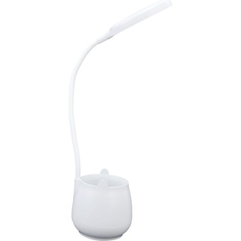 Lampe de bureau LED flexible en plastique avec porte-stylo pour éclairage de table 5V (1/5)