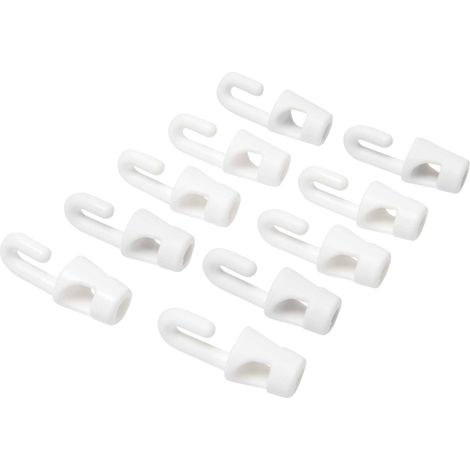 Crochets 4mm pour tendeur WERKA PRO lot de 10 Blanc