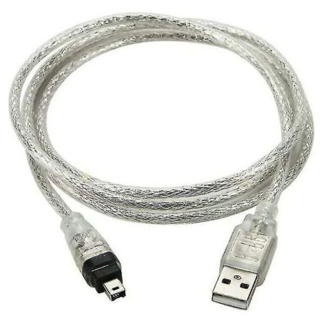 USB to FireWire IEEE 1394 4-Pin Adapter Cable Ilink 1394 Cable for Sony--DTEKGAZ