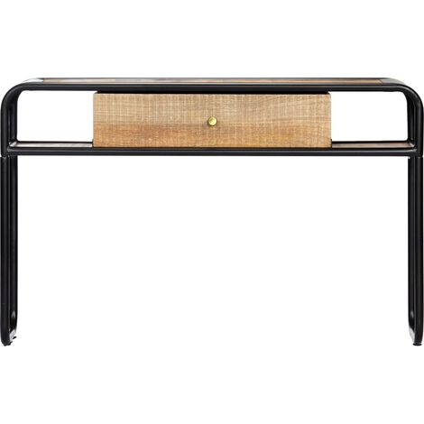 Maison Exclusive - Tavolo Consolle 118x30x75 cm in Legno Massello di Mango