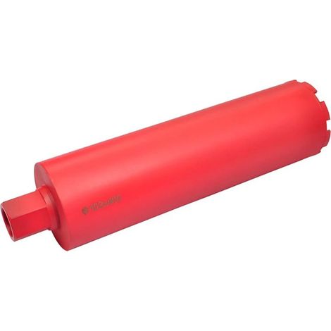 Punta diamantata per trapano a secco e a umido da 102 mm x 400 mm (1/3)