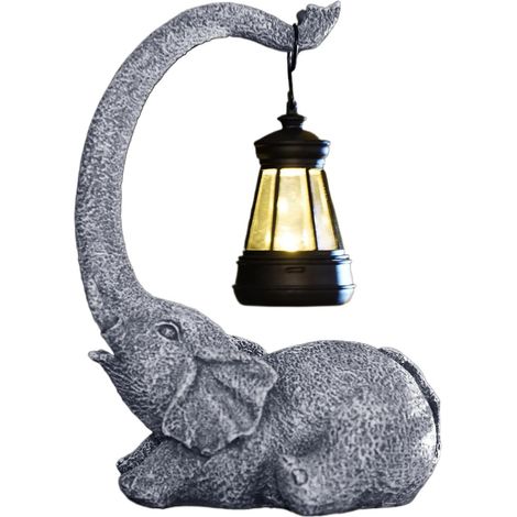 Elefant Flashlight for the Außenbereich Gartenfigur Elefant