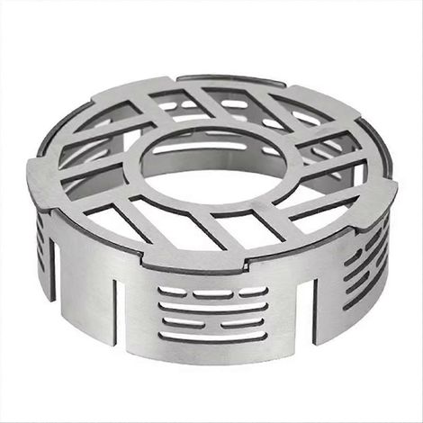 Pare-vent pour réchaud de camping sécurité et efficacité accrues pare-vent portable pour la cuisine en plein air idéal pour les campeurs (1/5)