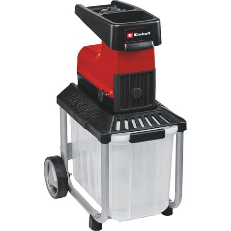 Einhell Elektro-Leisehäcksler GC-RS 60 CB (2.800 Watt, Schneidwalze, große Trichteröffnung, Drehrichtungsumschalter, transparente Fangbox, integrierter Sicherheitsschalter) (1/8)