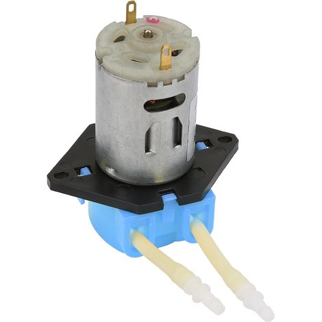 Blaue 12-V-Mikroperistaltik-Flüssigkeitspumpe für Aquarien, Labore und Analysen, 2 x 4 mm (1/5)
