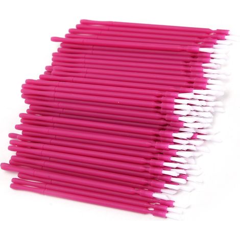 100 PCS Brossettes Dentaires Jetables Extra-Fines, Applicateurs Micro pour Nettoyage Interdentaire, Lot Violet (1/5)