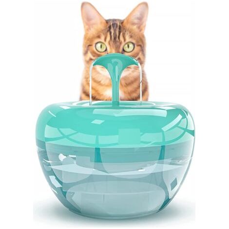 Fontaine à eau pour chat ultra silencieuse - Fontaine à eau avec puissant PBA