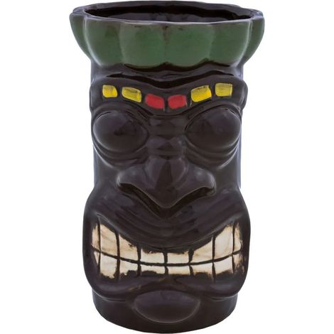 Taza, сopa de cóctel, vaso de cóctel - El Guapo, cerámica, marrón, 720 m (1/2)