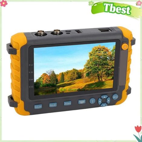 Testeur de caméra de vidéosurveillance - TBEST - Tbest - Entrée VGA & HDMI - Compatible AHD/TVI/CVI 8MP - Prise UE 100-240V (1/5)