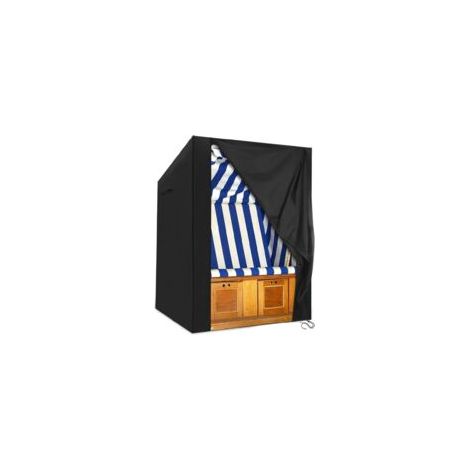 Résistante à la présidence de la plage Housse de protection Premium de 600D Oxford Tissu Respirant, Résistant aux rayons UV Strandkorbhülle – Largeur max. 135 cm (1/5)