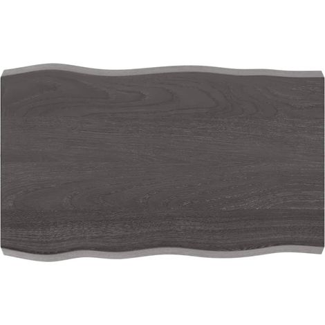 Dessus de table bois massif traité bordure assortie (1/5)