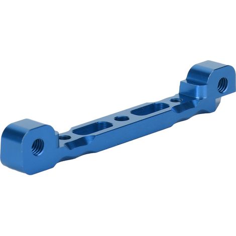 Bras supérieur avant et arrière en alliage d'aluminium pour ARRMA Senton 1/8 Voitures RC - Pièces de rechange bleues (1/5)