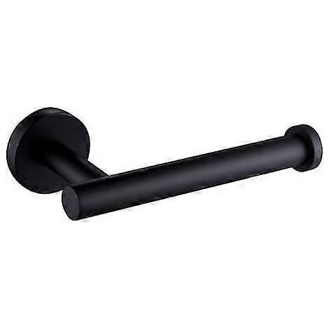 Porte-essuie-tout mural, porte-papier toilette en acier inoxydable SUS 304 (noir) (1/5)