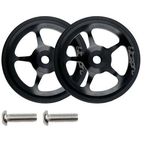 Support pour vélo Brompton – Roue arrière Easy Wheel + tige télescopique pour extension de porte-bagages (1/5)
